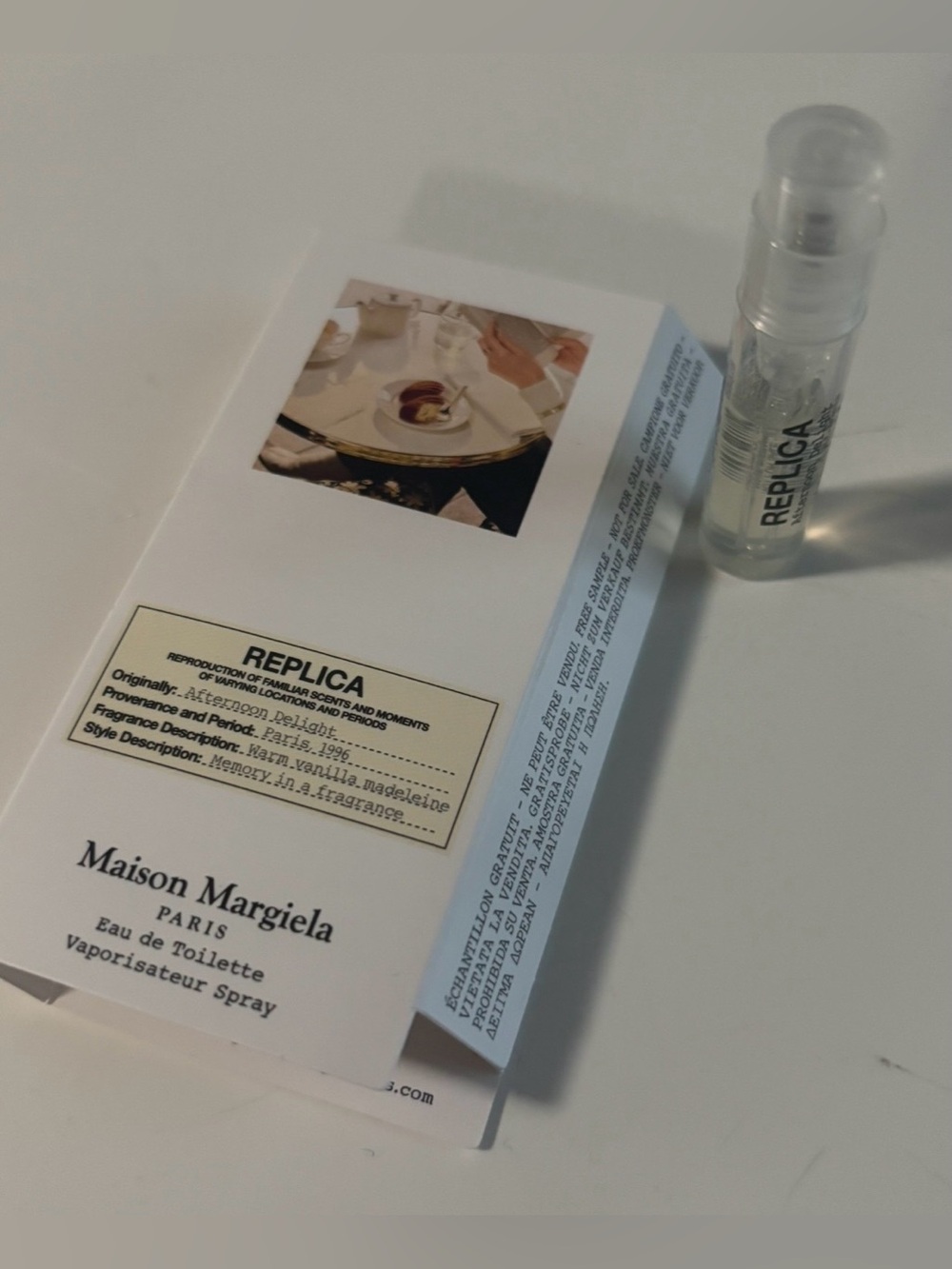 NWT Maison Margiela Afternoon Delight sample vial